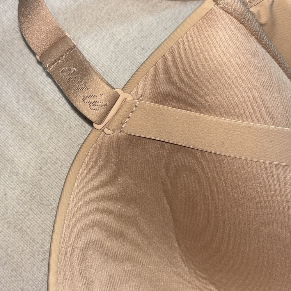 Aerie Real Happy Strapless Beige Convertible Push Up Bra Women's Size 40D NWOT - Picture 8 of 8